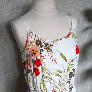 Spaghetti Strap Floral summer dress